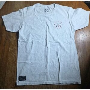 Howitzer Patriot Mens M Gray T Shirt Military‎ USA America We The People 1776